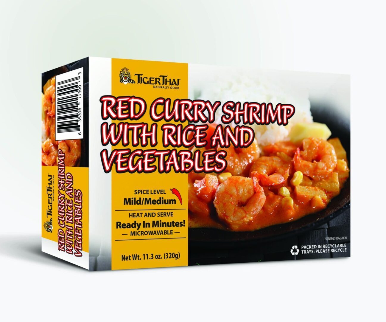 Red curry shrimp