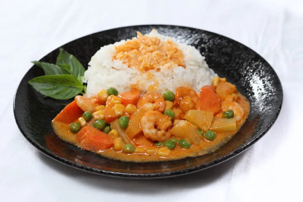 Red Curry Plate